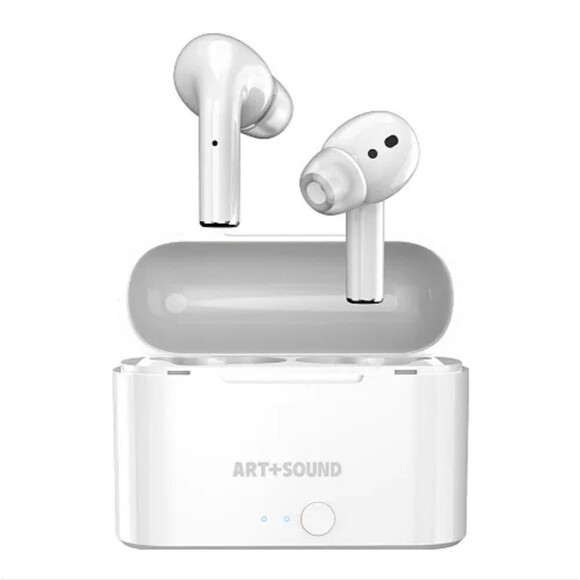 New Art+Sound True Wireless Pro Earbuds with Charging Case - Picture 1 of 7